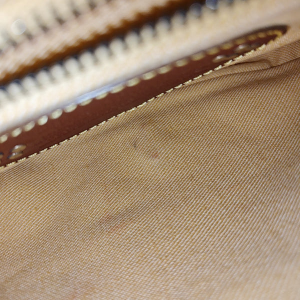 Canvas Top Handle Bag Yellow