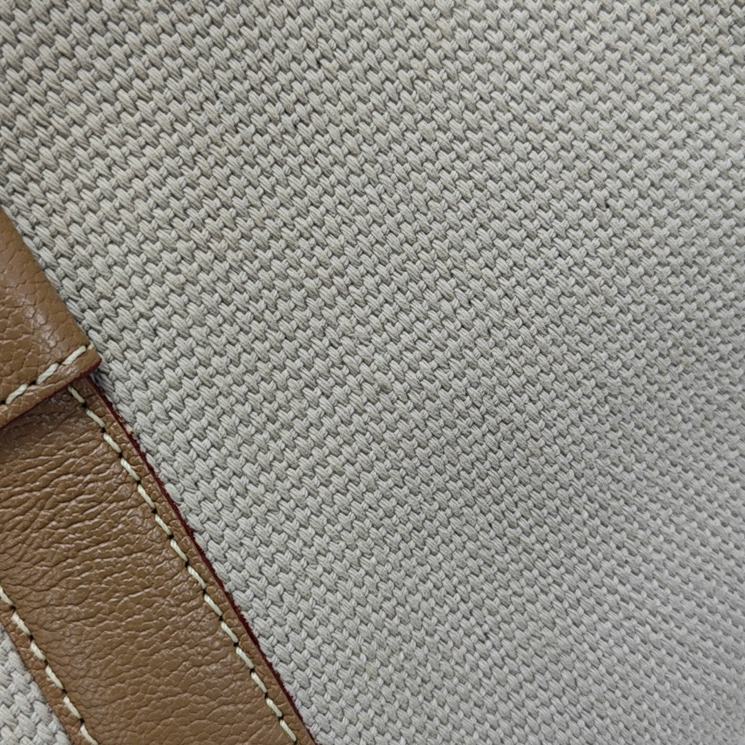 SAC DE NUIT Quilted Canvas Gray