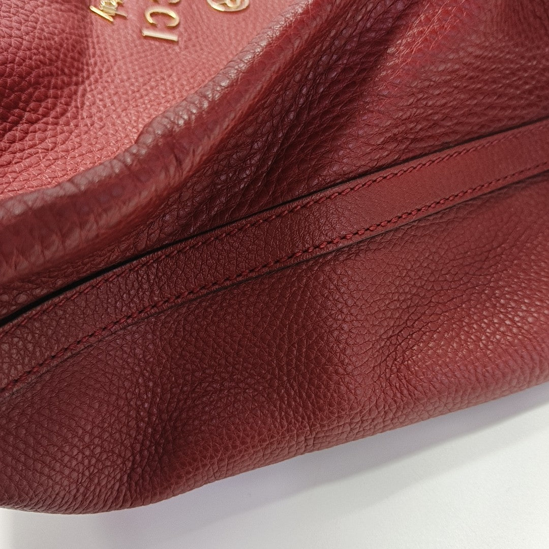 Calfskin Tote Bag Red