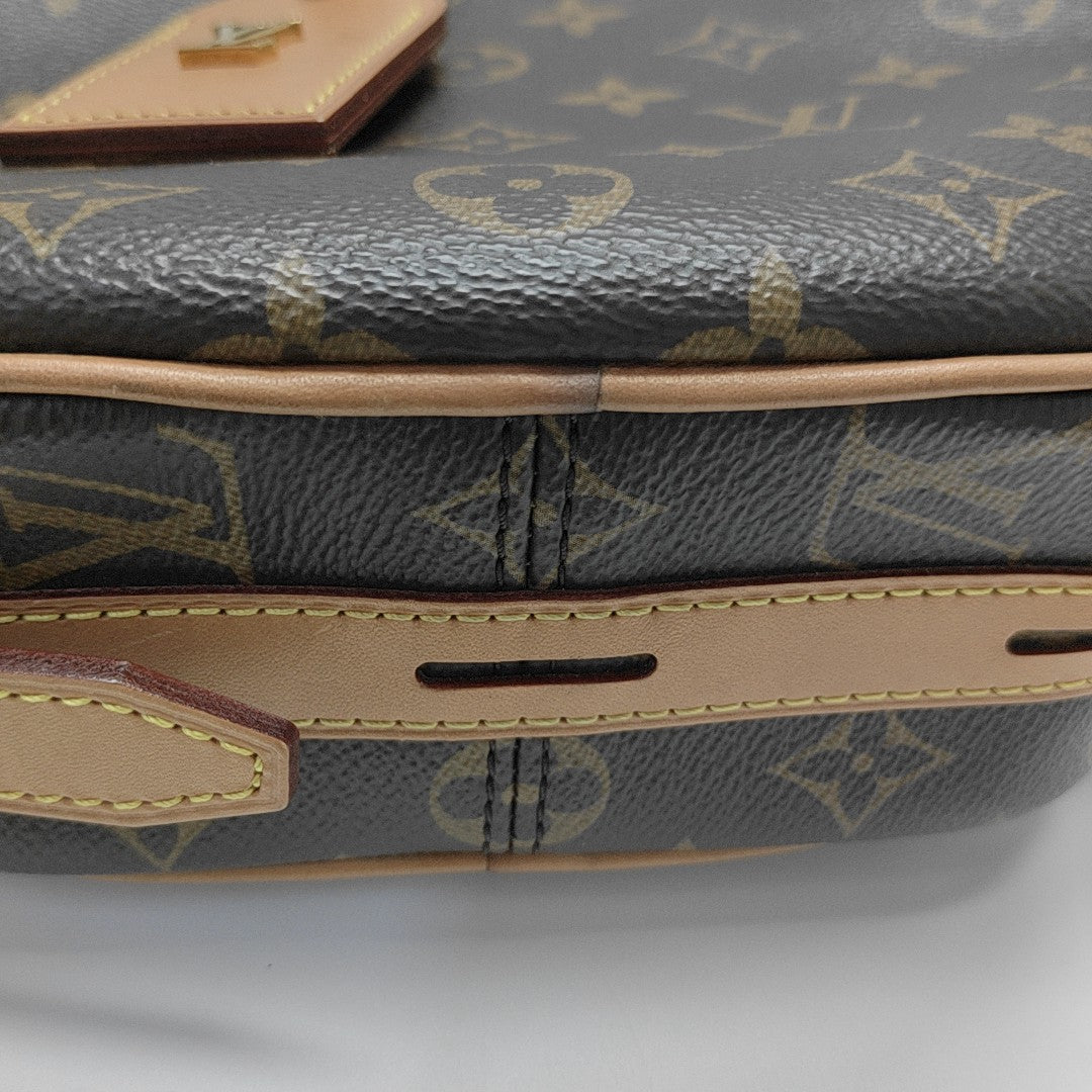 BOITE CHAPEAU MM Monogram Coated Canvas Brown