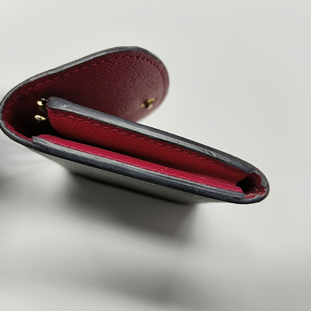 ROSALIE Monogram Coated Canvas Brown Wallet