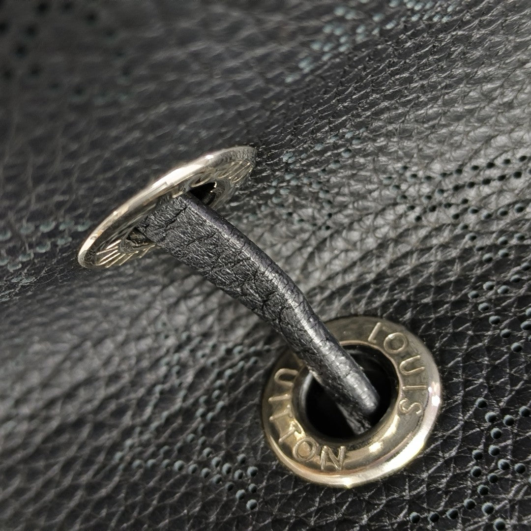 BELLA Monogram Calfskin Black