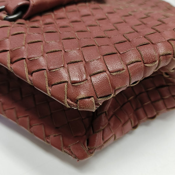 Lambskin Top Handle Bag Beige