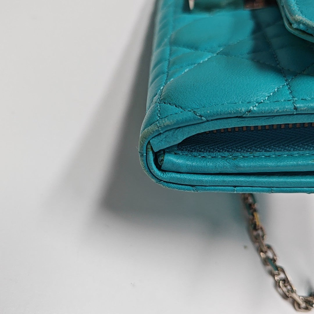 Miss Dior Cannage Calfskin Green