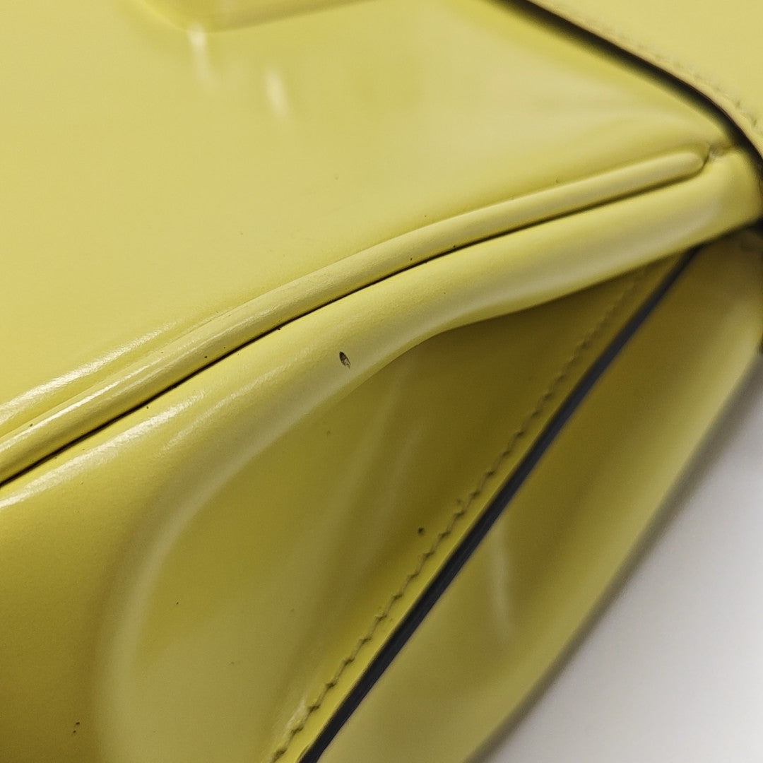 Lady Lock Calfskin Yellow