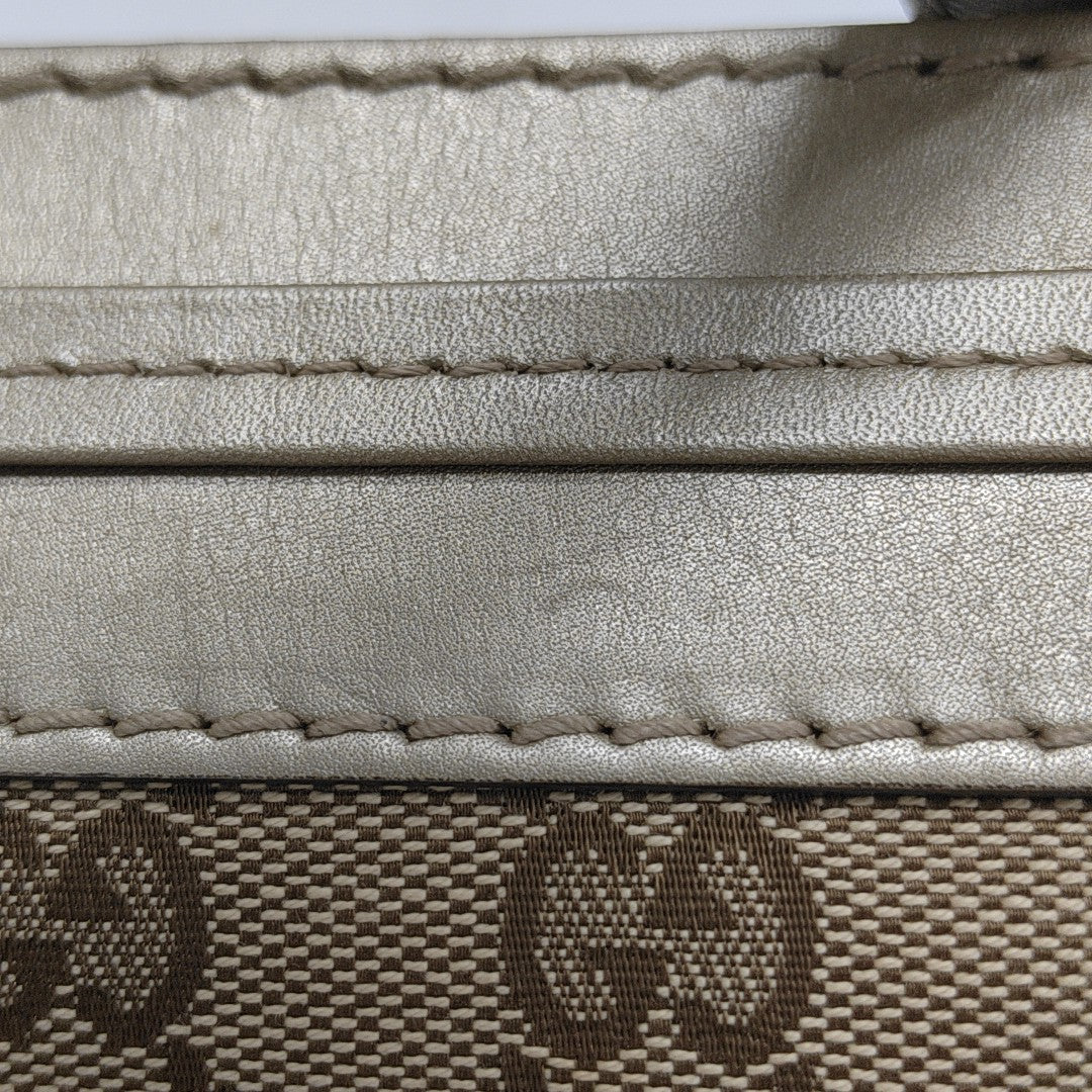 Mayfair Monogram Canvas Beige