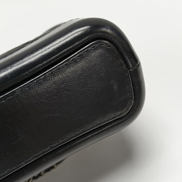 GABRIELLE Small Quilted Calfskin Black