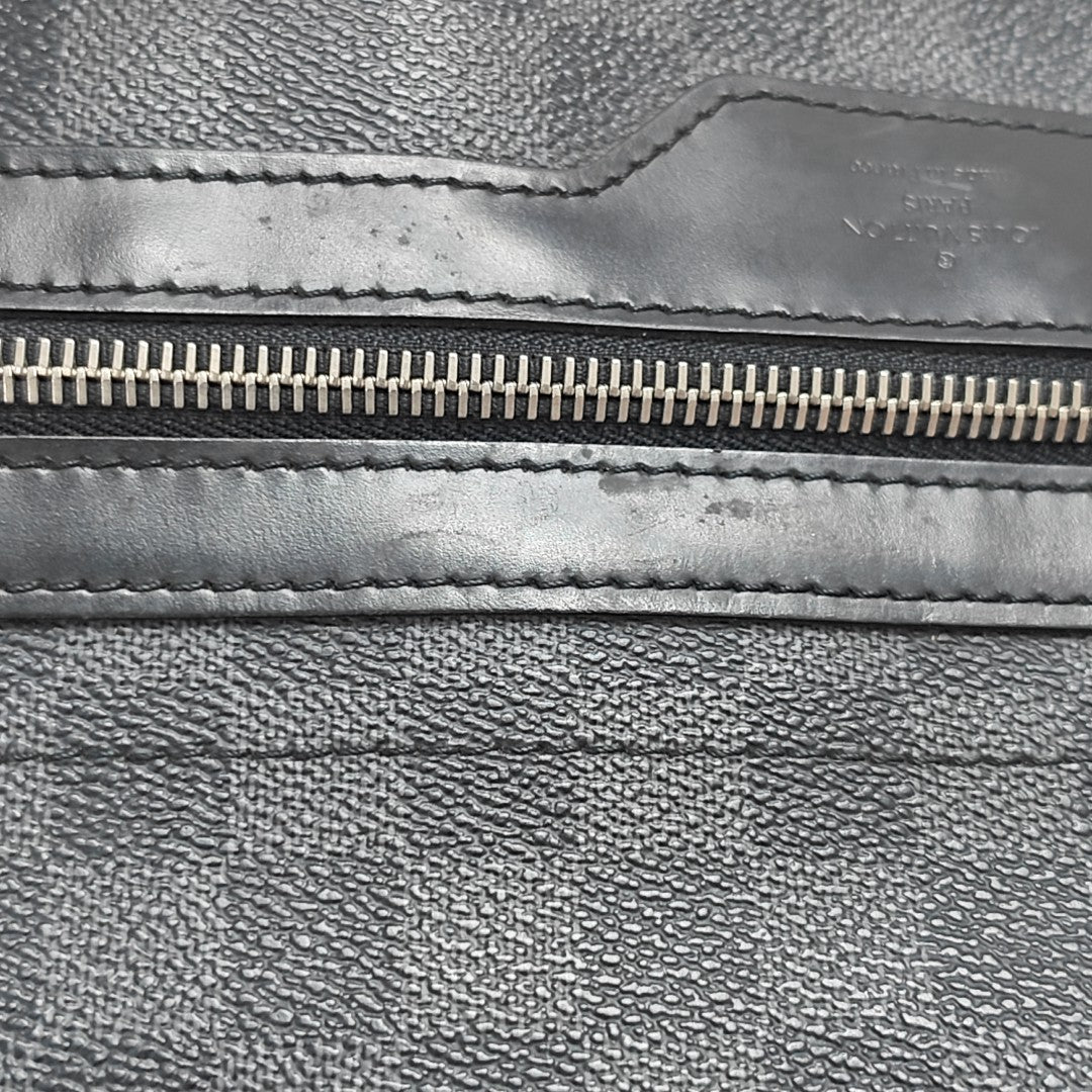 DANIEL Damier Graphite Coated Canvas Gray