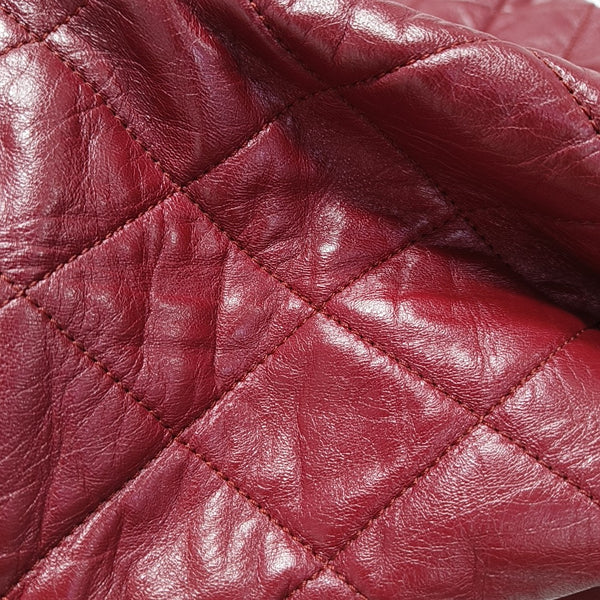 Quilted Lambskin Shoulder Bag Red