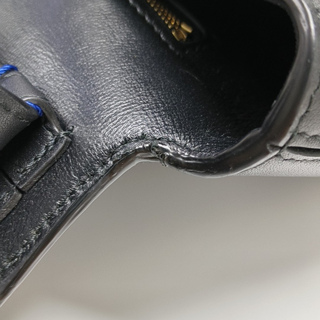 Downtown Small Calfskin Black