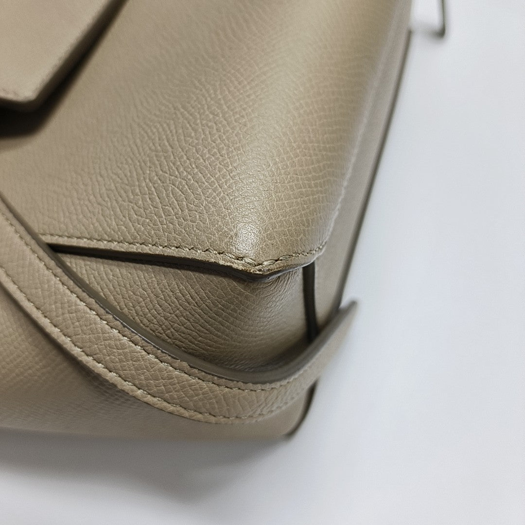 BELT Nano Calfskin Gray