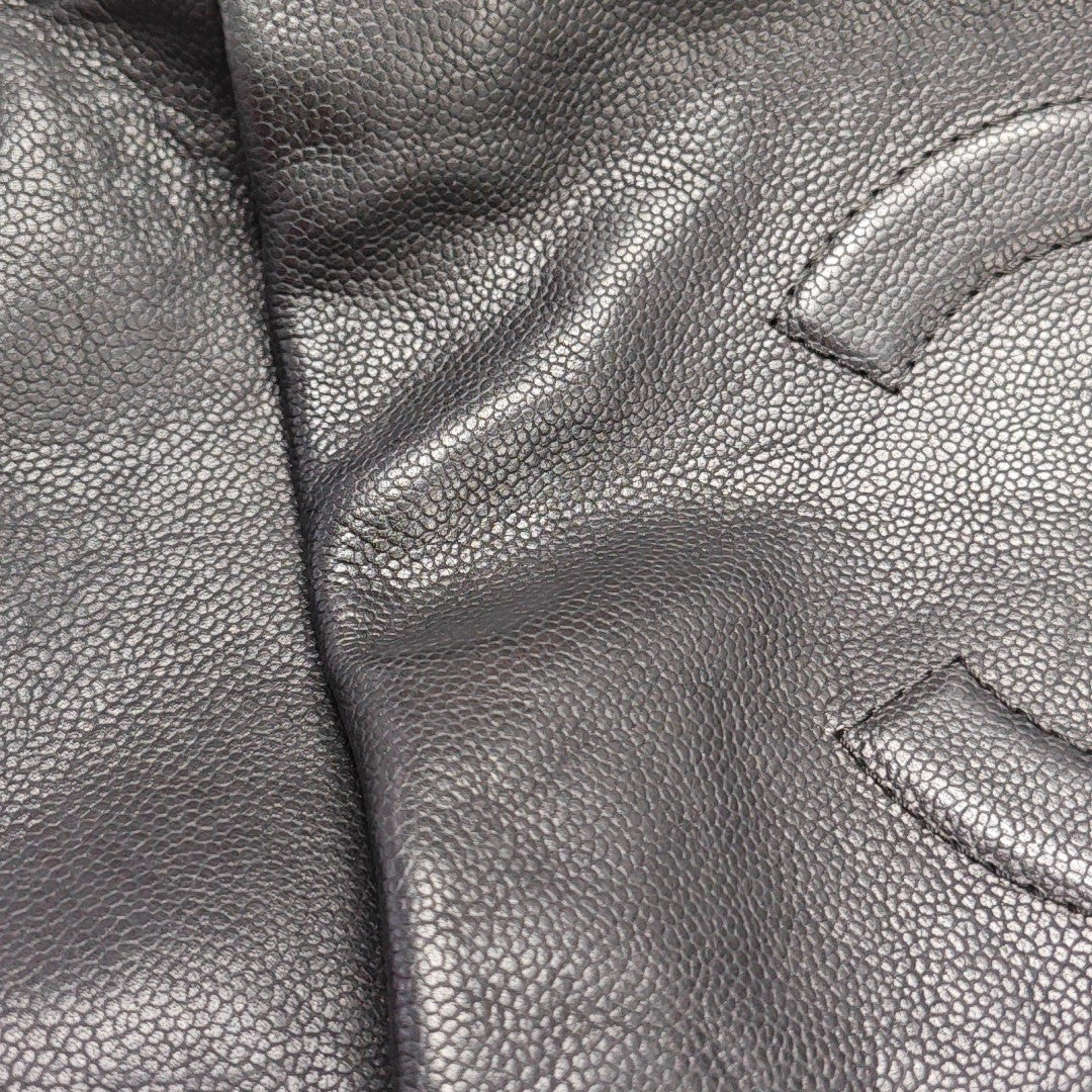 Quilted Calfskin Black