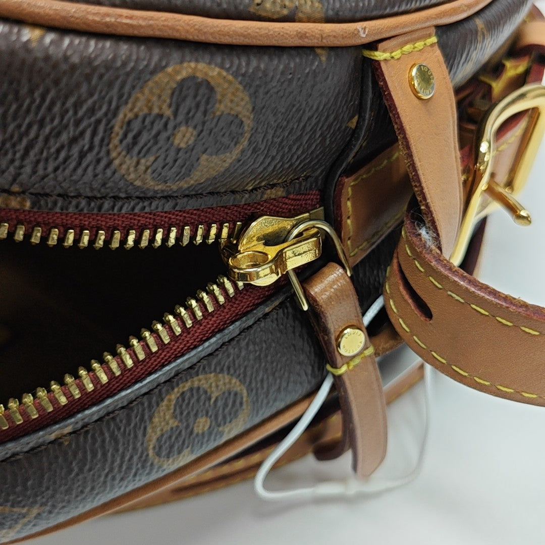 BOITE CHAPEAU MM Monogram Coated Canvas Brown