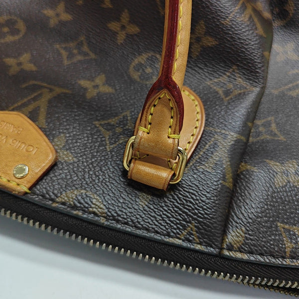 TURENNE PM Monogram Coated Canvas Brown