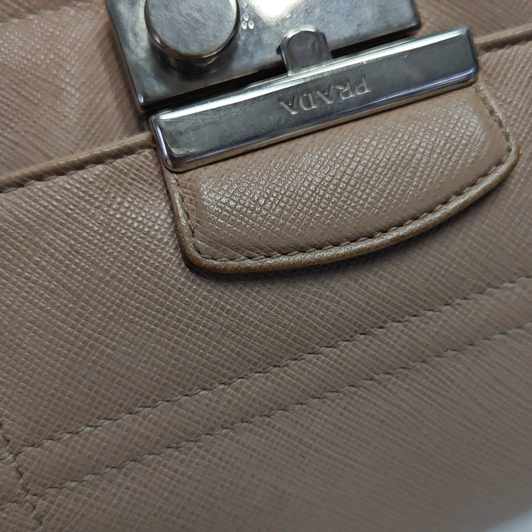 Calfskin Shoulder Bag Pink
