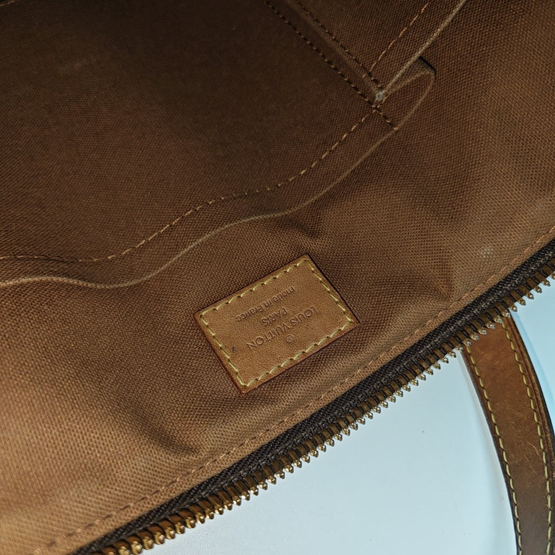 PALERMO PM Monogram Coated Canvas Brown