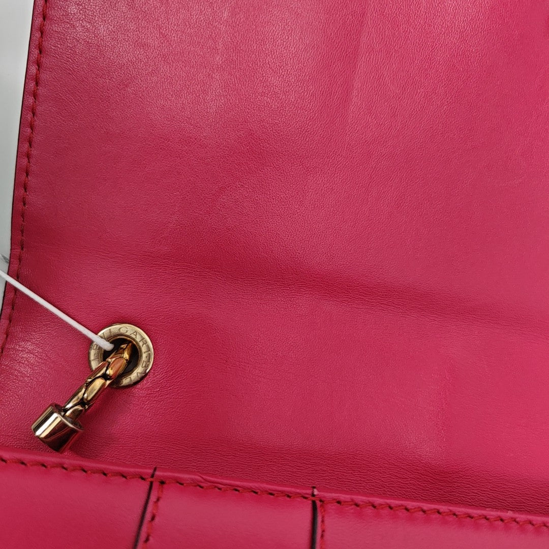 SERPENTI FOREVER Medium Quilted Calfskin Red