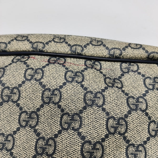 Monogram Coated Canvas Shoulder Bag Brown