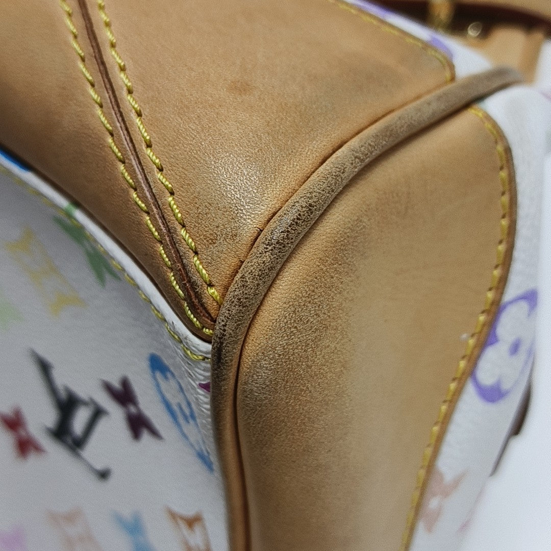 LV × TM CLAUDIA Monogram Coated Canvas White