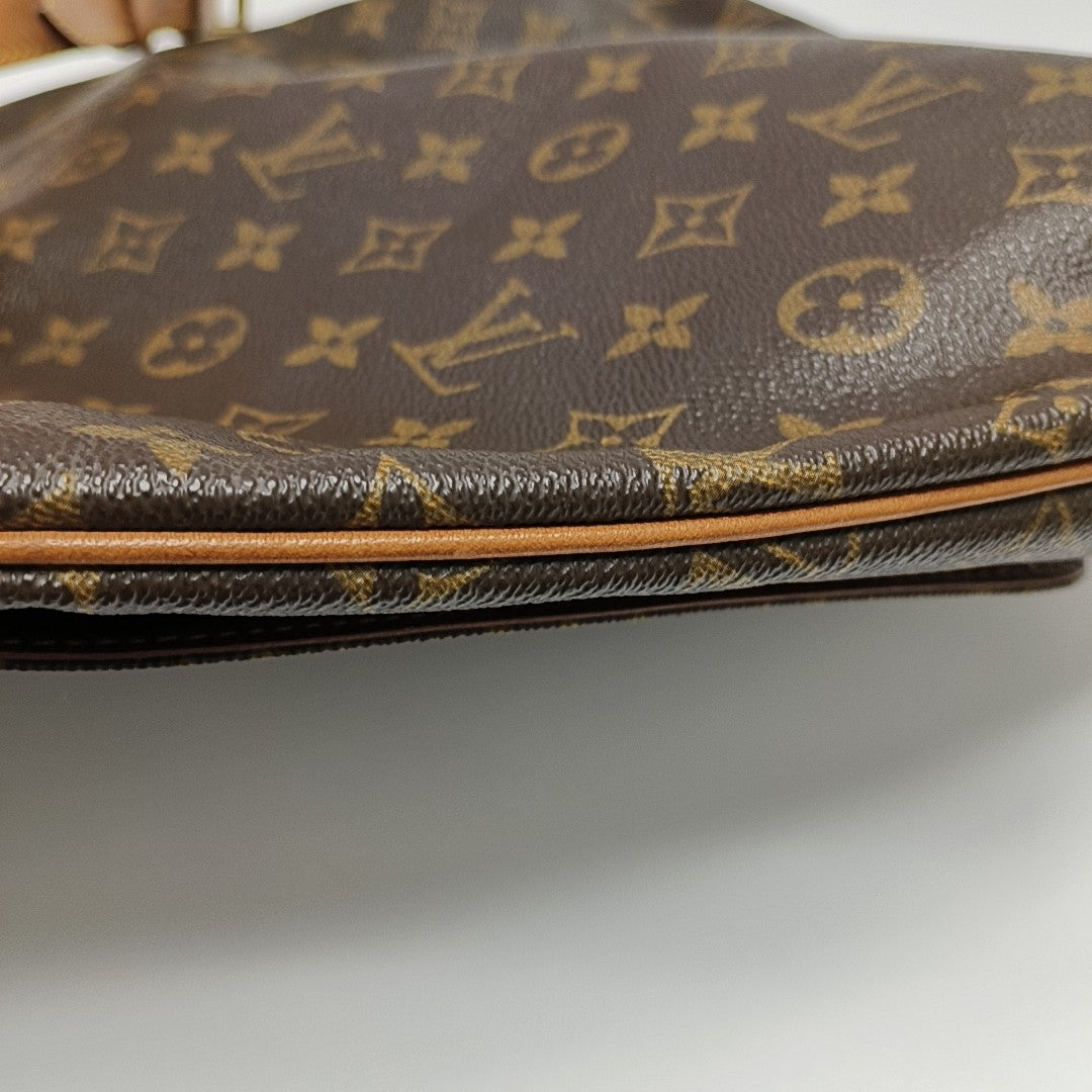 MUSETTE TANGO Monogram Coated Canvas Brown