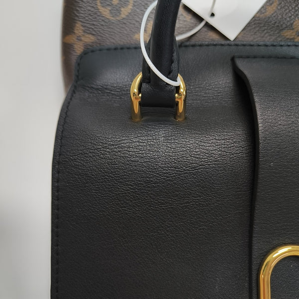 LOCKY BB Monogram Coated Canvas Brown