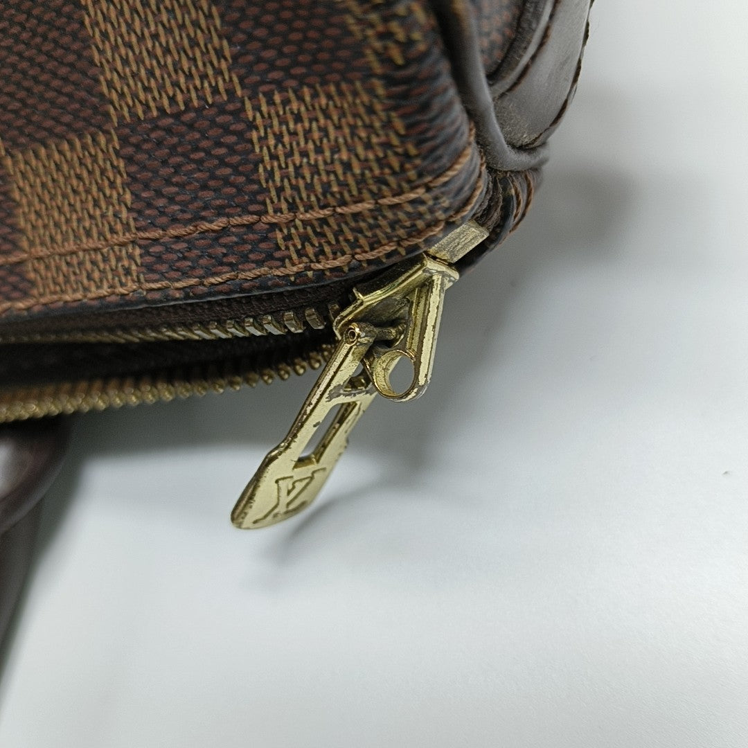 SPEEDY 25 Damier Ebene Coated Canvas Brown