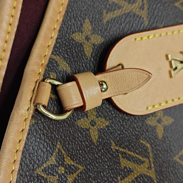 CARRYALL MM Monogram Coated Canvas Brown
