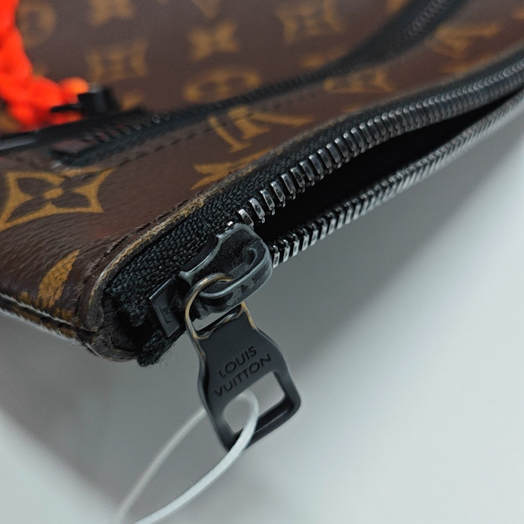 A4 Monogram Coated Canvas Brown