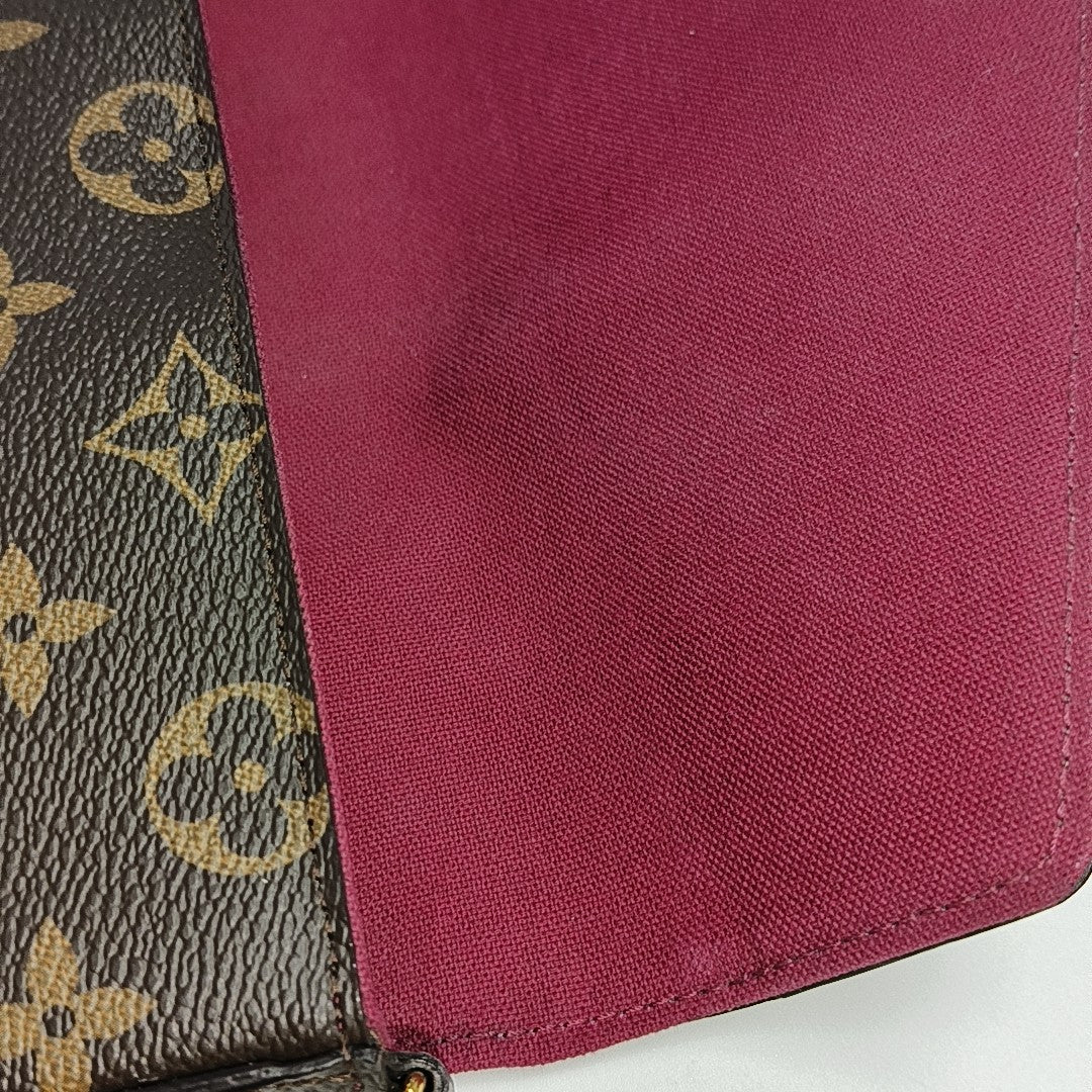 FÉLICIE Monogram Coated Canvas Brown