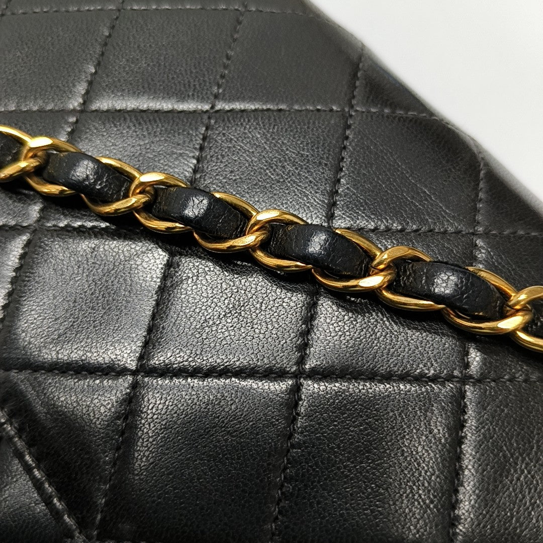 Quilted Lambskin Black