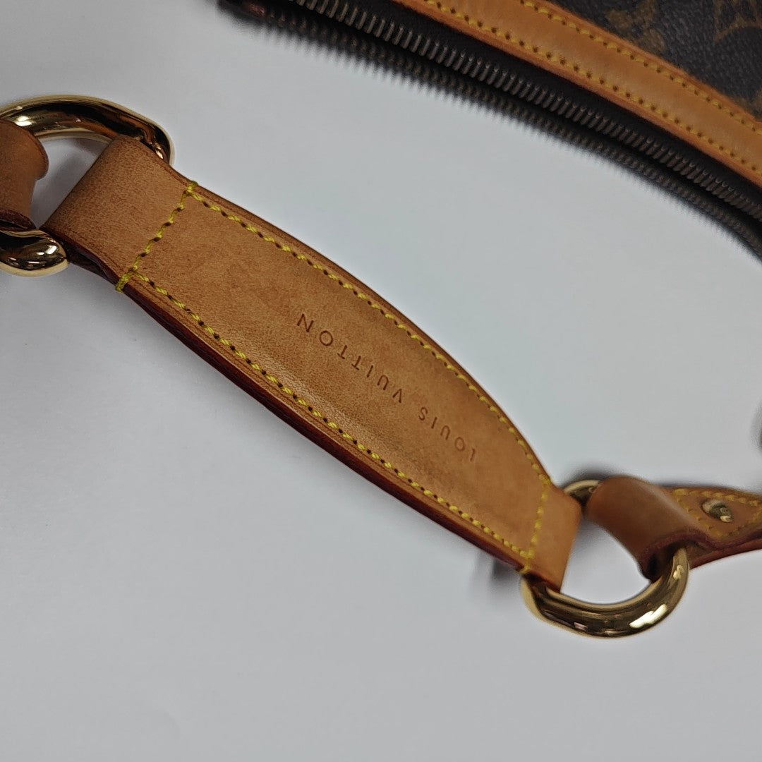TULUM GM Monogram Coated Canvas Brown