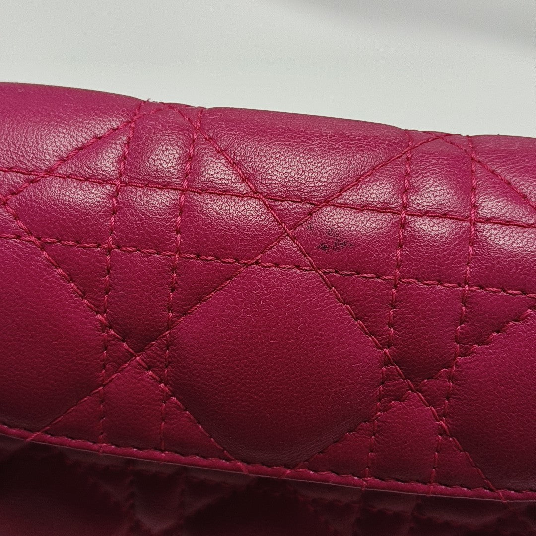 Cannage Lambskin Red