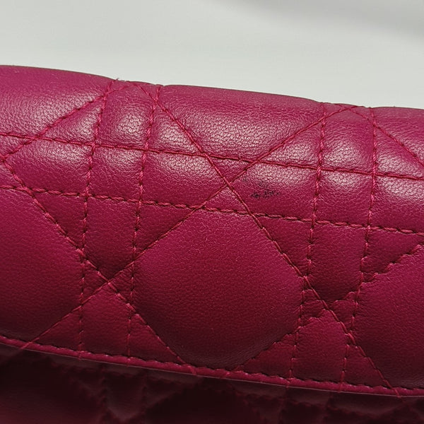 Cannage Lambskin Red