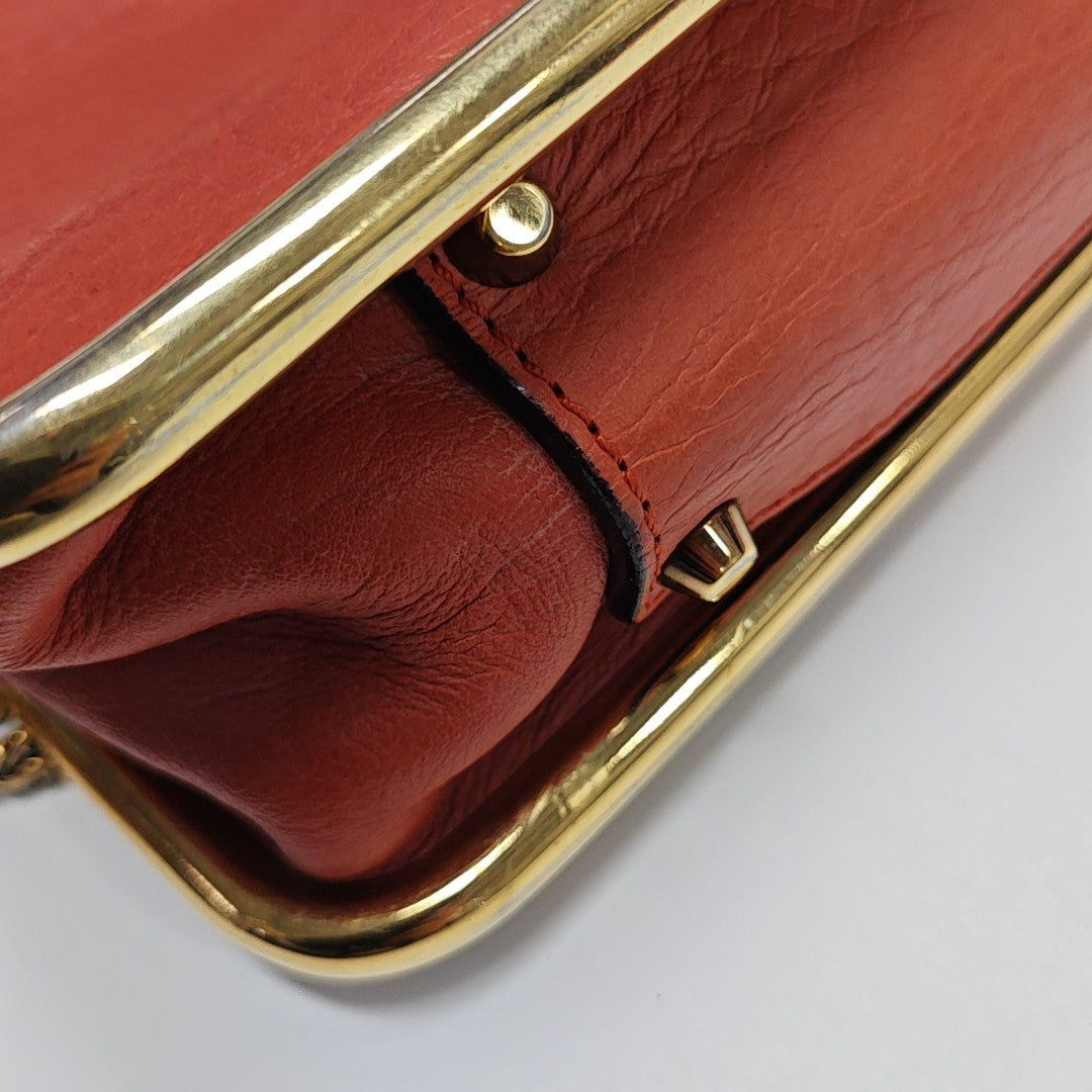 Sally Leather Red