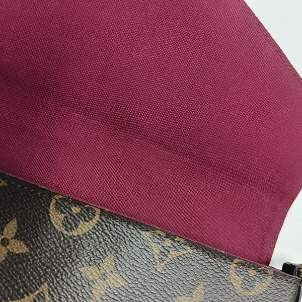 FÉLICIE Monogram Coated Canvas Brown