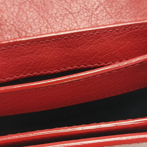 Calfskin Shoulder Bag Red