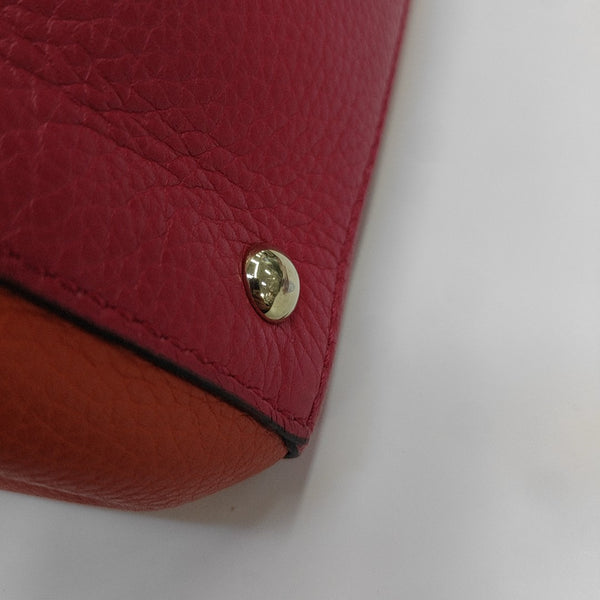 Bamboo 1947 Medium Calfskin Red