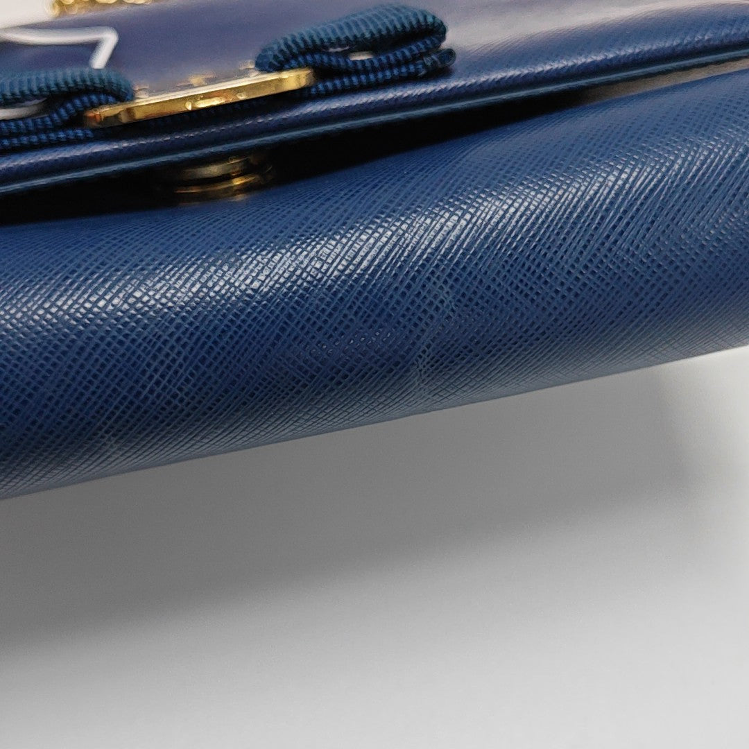 Ginny Calfskin Blue