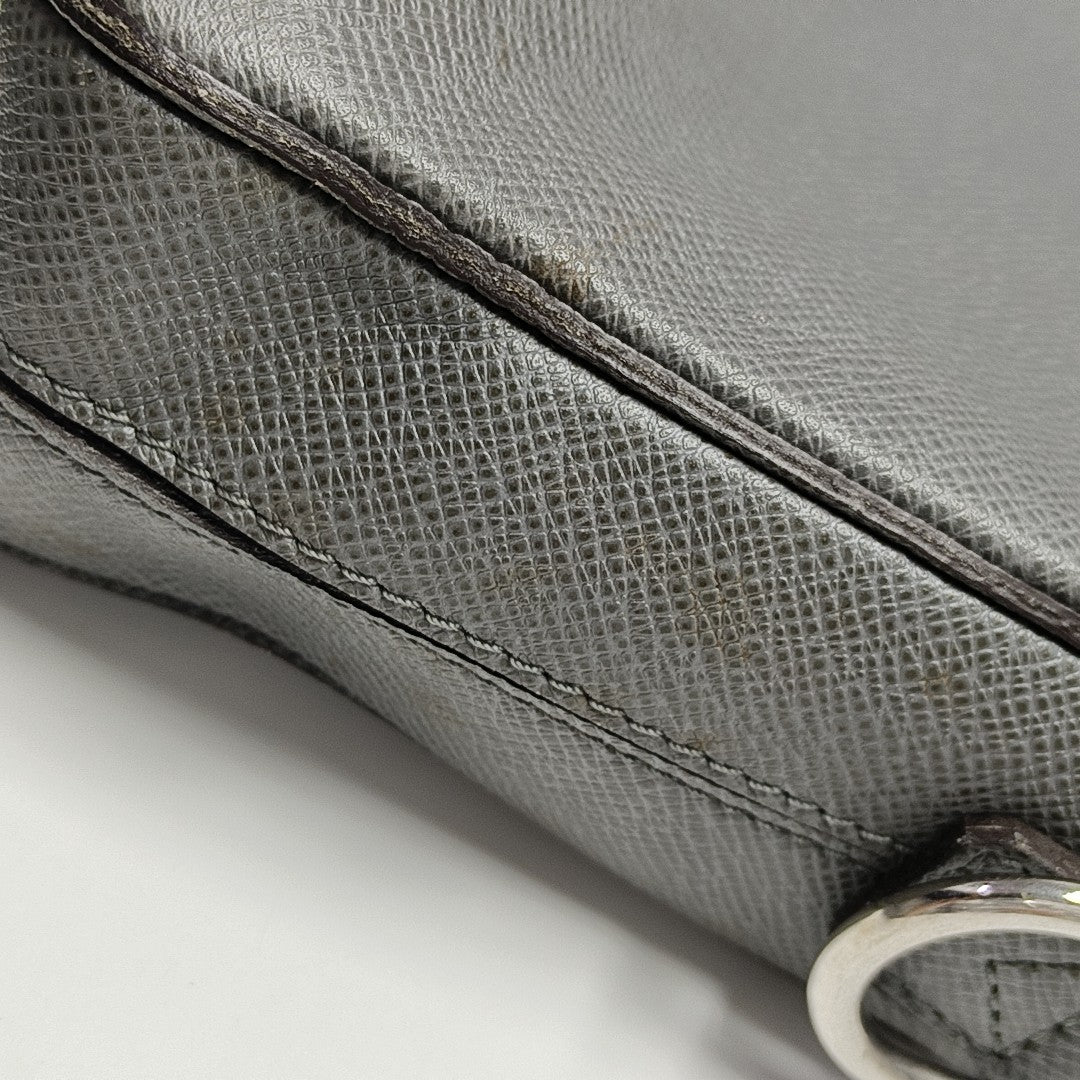Calfskin Top Handle Bag Gray