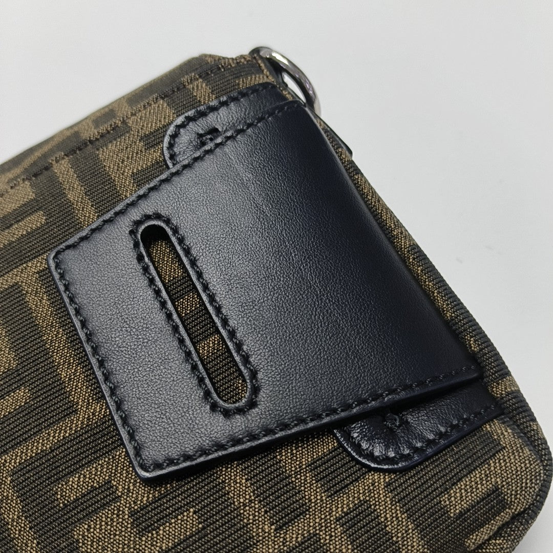 Baguette Medium Fabric Brown
