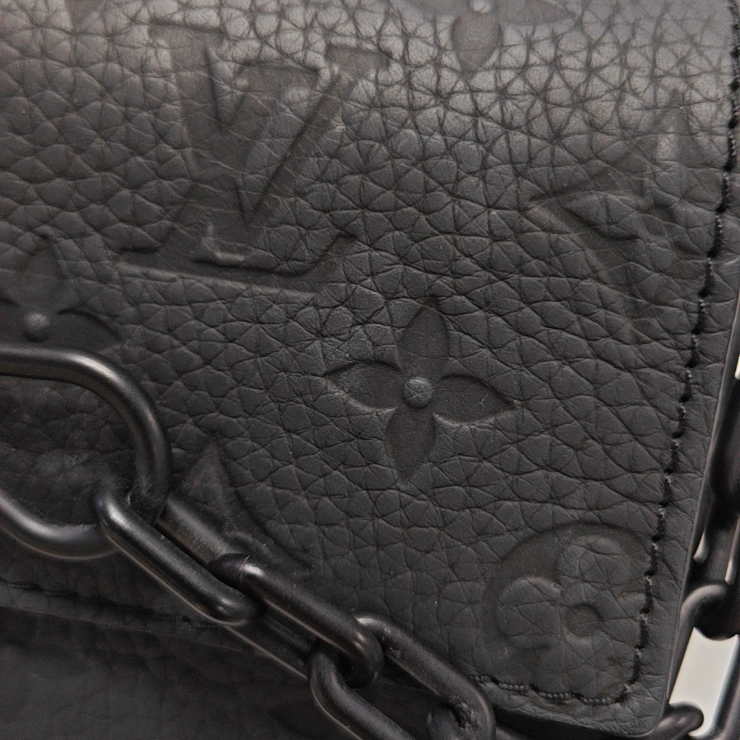 SOFT TRUNK Mini Monogram Calfskin Black
