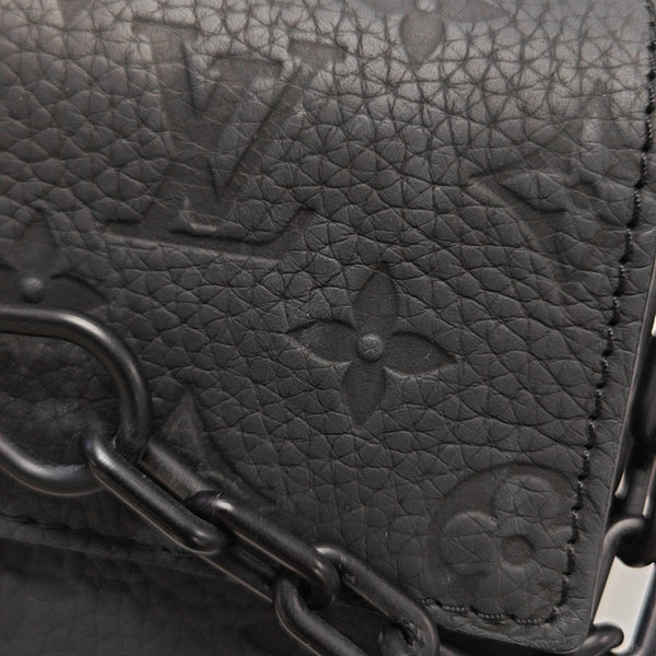 SOFT TRUNK Mini Monogram Calfskin Black