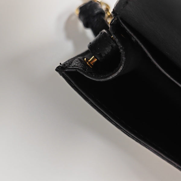 Buckle Calfskin Black