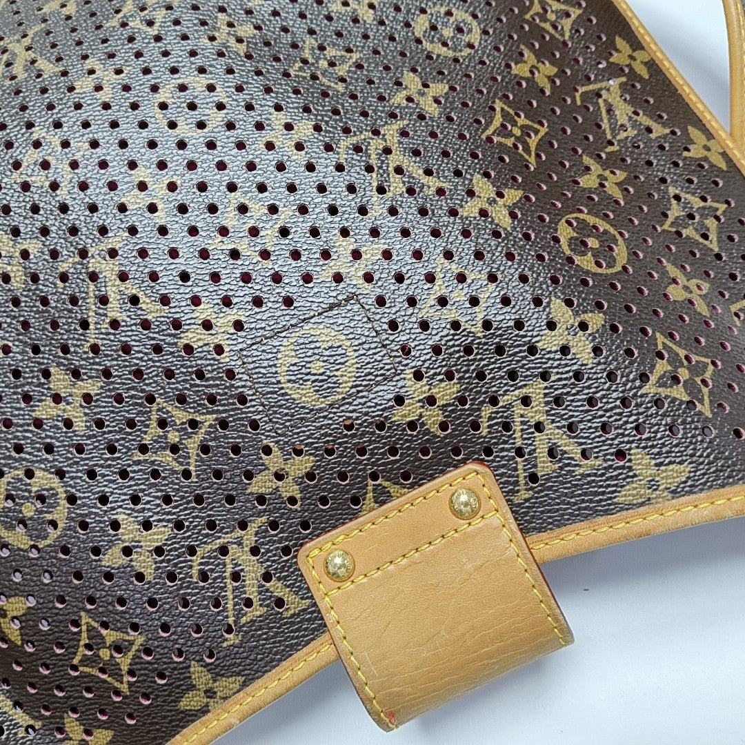 MUSETTE1 Monogram Coated Canvas Brown