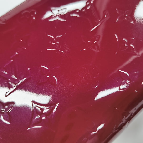 PASADENA PM Monogram Patent Leather Red