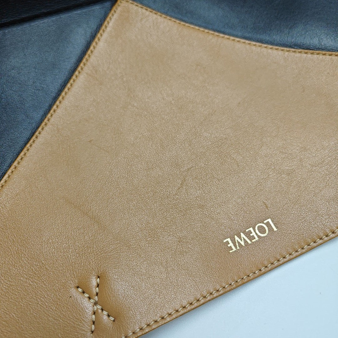 Puzzle Fold Medium Calfskin Multicolor