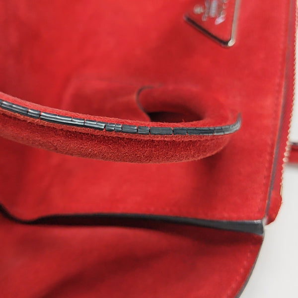 Glace Calf Suede Red