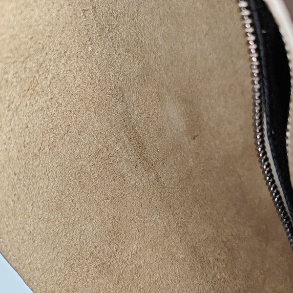 Calfskin Shoulder Bag Beige