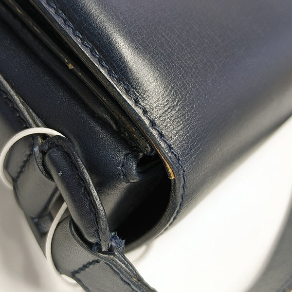 Calfskin Crossbody Bag Blue