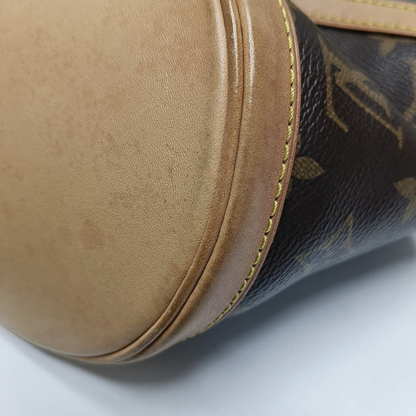 DUFFLE Monogram Coated Canvas Brown